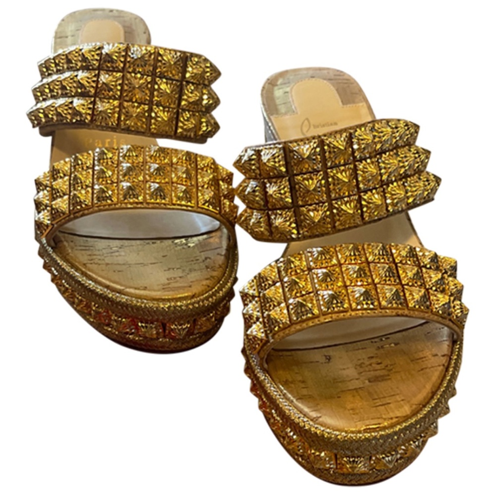 Never worn Christian Louboutin sandals 👡Price is firm.